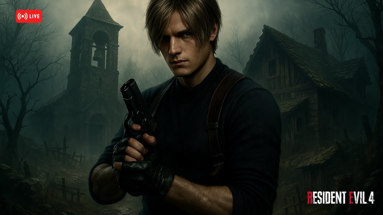 DESAFIO EXTREMO no RE4 Remake 🔥 Jogando Apenas com Pistolas! | AO VIVO!