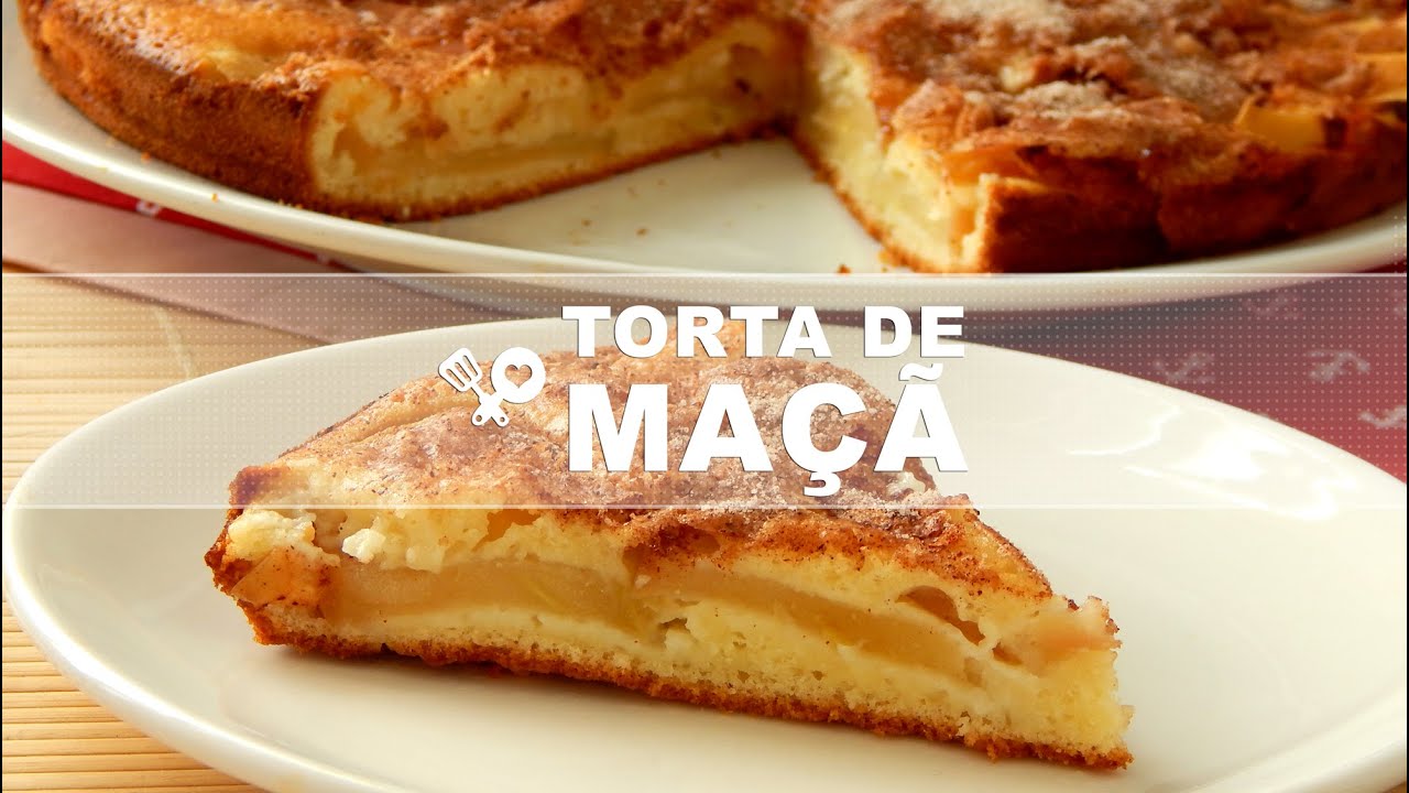 Torta de maçã prática