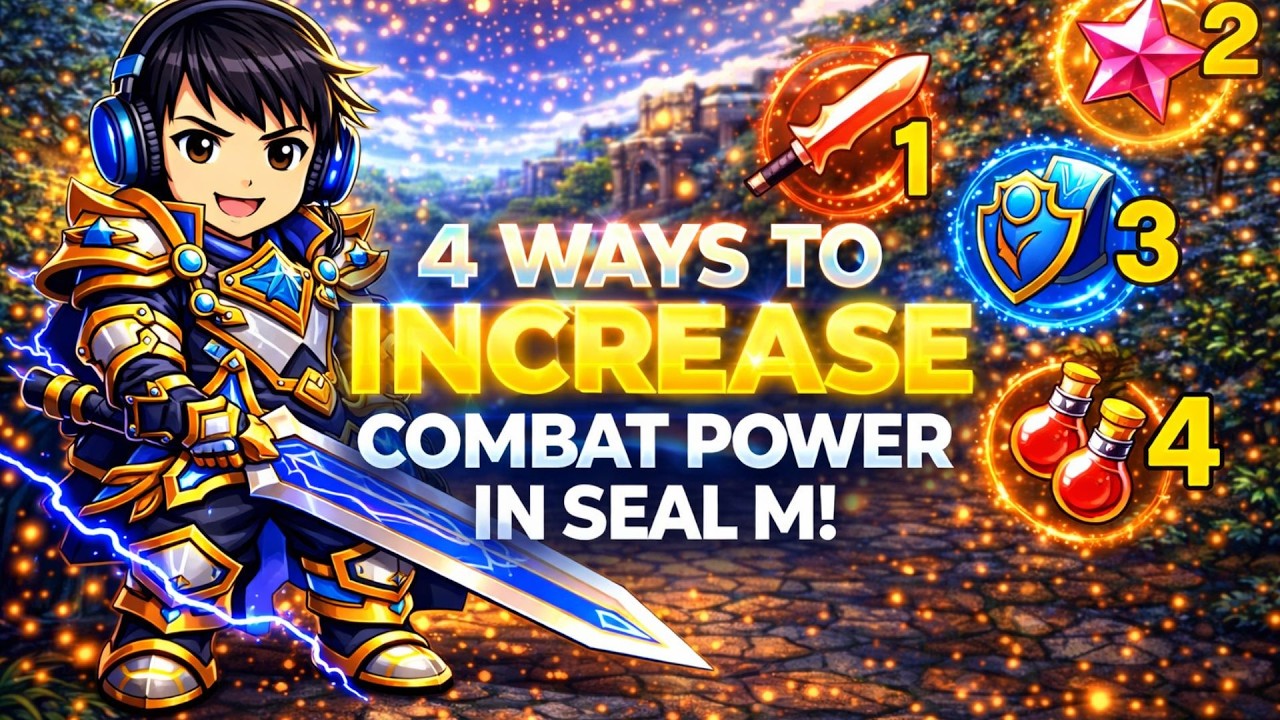 HOW TO INCREASE COMBAT POWER IN 4 EASY WAYS!! SEAL M ON CROSS