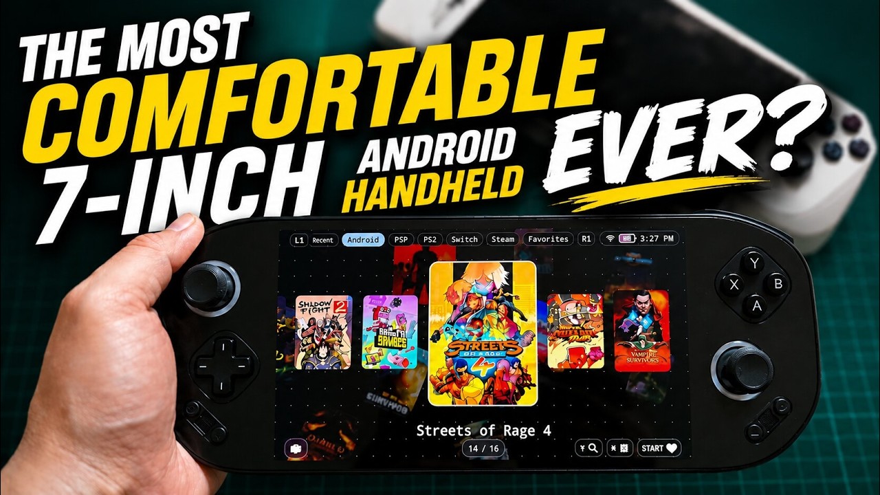 The Most Comfortable 7-Inch Android Handheld Ever? (Mangmi Pocket Max Review)