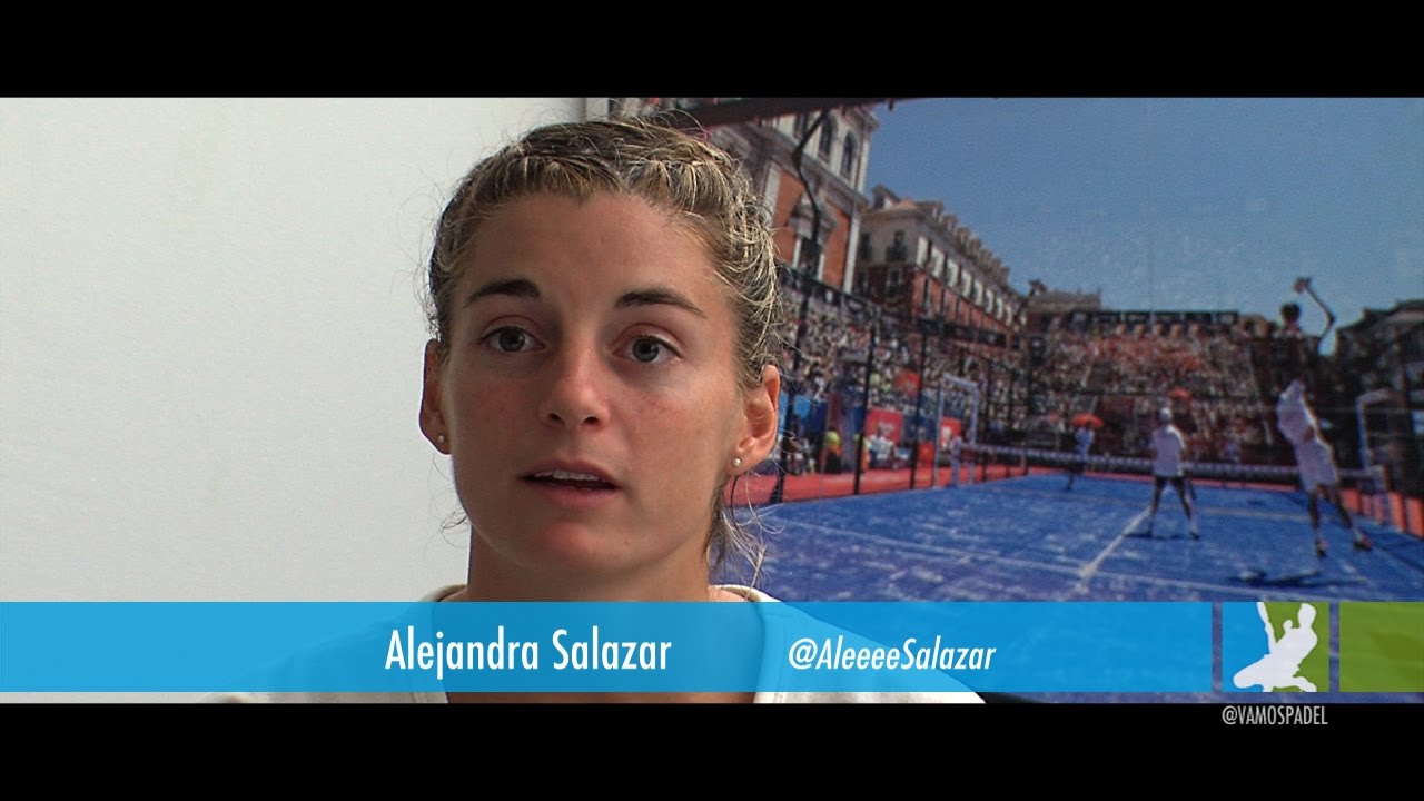 Vamos P&aacute;del. Trabajo f&iacute;sico espectacular de Alejandra Salazar junto a Marta Marrero