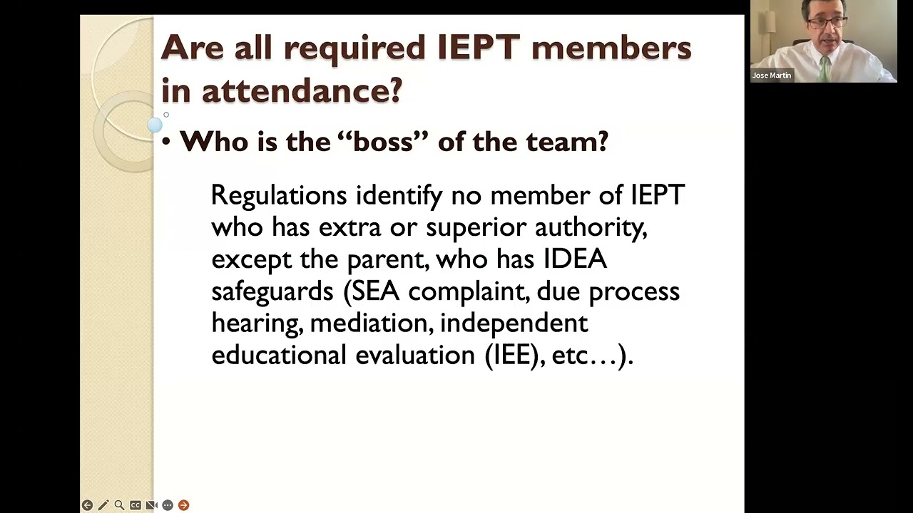 SPED Teacher Training Series: Procedural Safeguards & Confidentiality