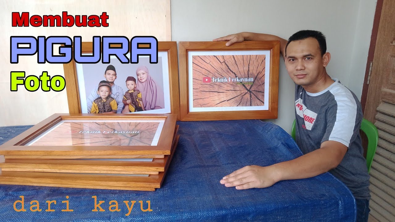 Membuat pigura dari kayu