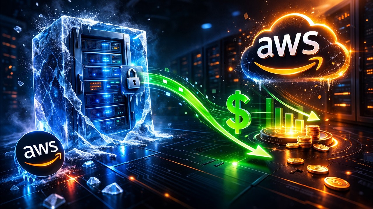 AWS Glacier: объяснение принципа работы — самый дешевый способ хранения данных на AWS.