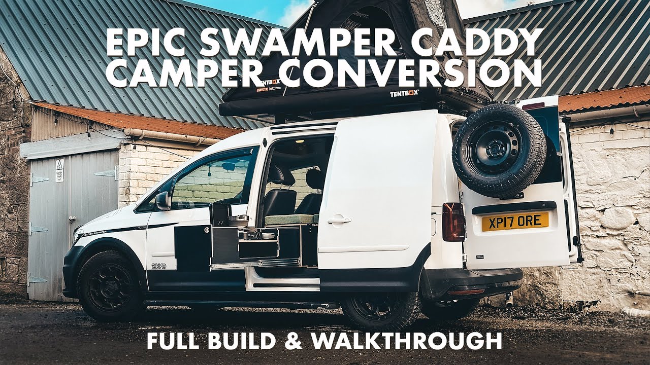 Epic Swamper Caddy Camper Conversion | Full Build & Walkthrough