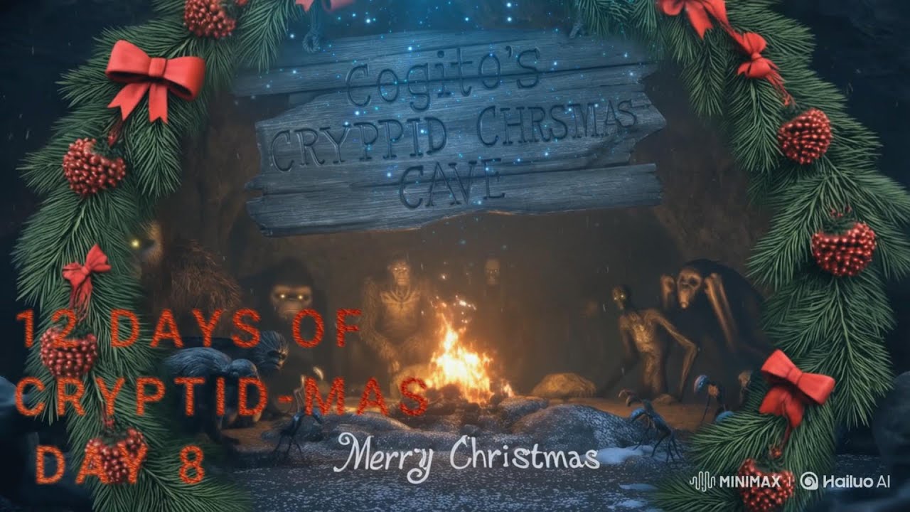 Cogito's Day 8 Cryptid Camp 12 Days of Christmas (Cryptid-Mas) with Yuletide Cheer!