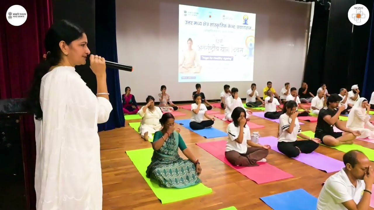 International Yoga Day 2026 | Yoga for Healthy Ageing | NCZCC, Ministry of Culture | Prayagraj