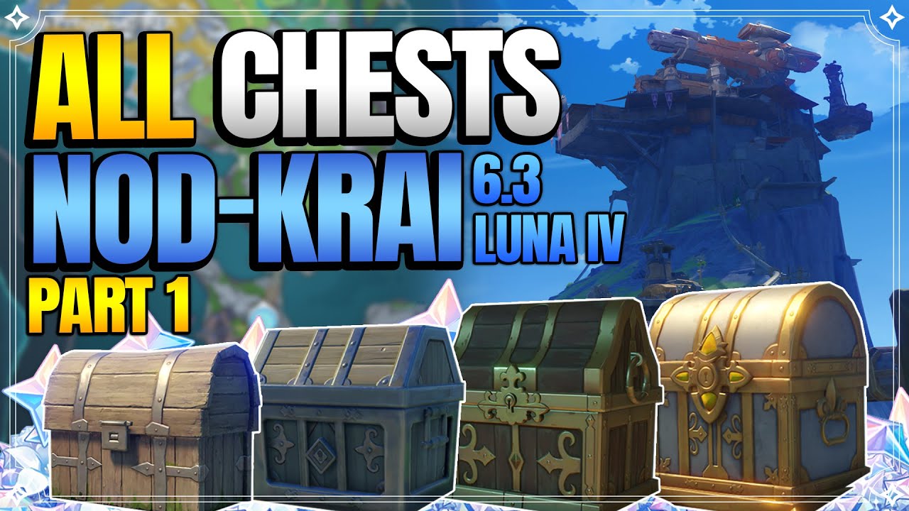ALL Chest Locations in Nod-Krai 6.3 Luna 4 | Part 1 |【Genshin Impact】
