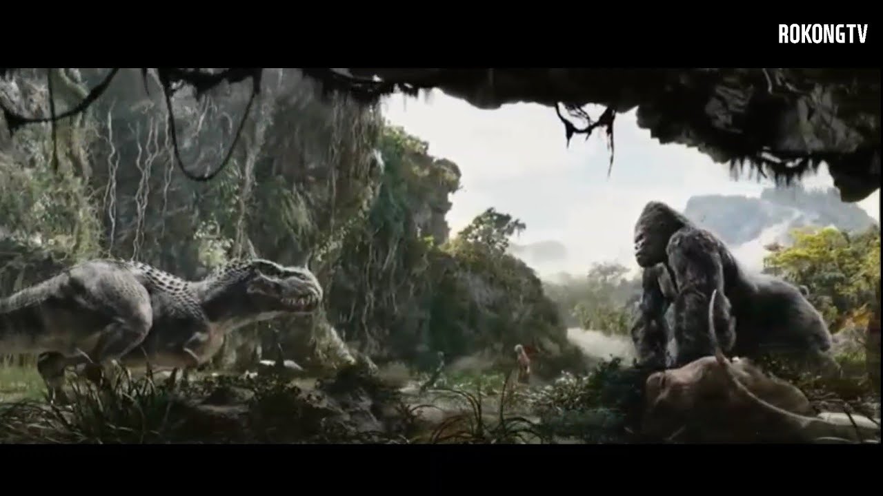 킹콩 VS 육식공룡(KingKong VS V-Rex Fight)