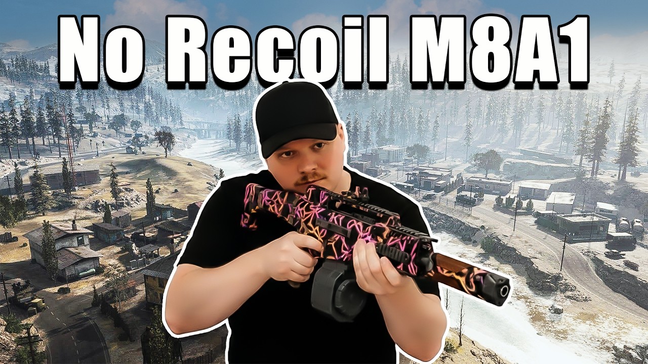 Винтовка M8A1 без отдачи просто бомбит в лобби Warzone!