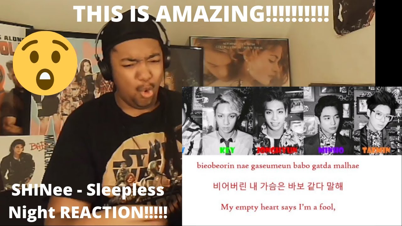 SHINee - Sleepless Night REACTION!!!!!! THIS SONG IS INCREDIBLE!!!!