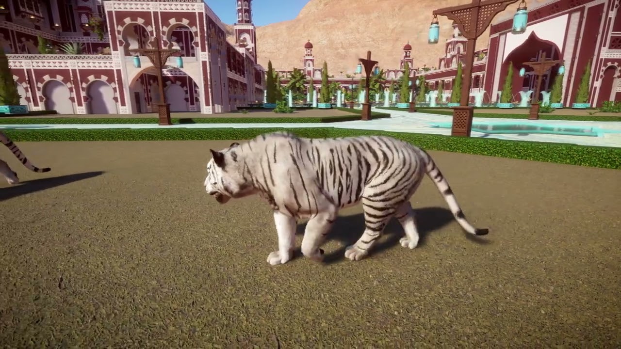 Albino Bengal Tiger | Planet Zoo Animals