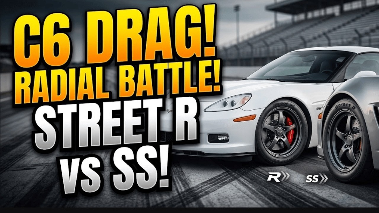 Какие шины лучше подойдут для вашего Corvette C6? Street R против Street SS
