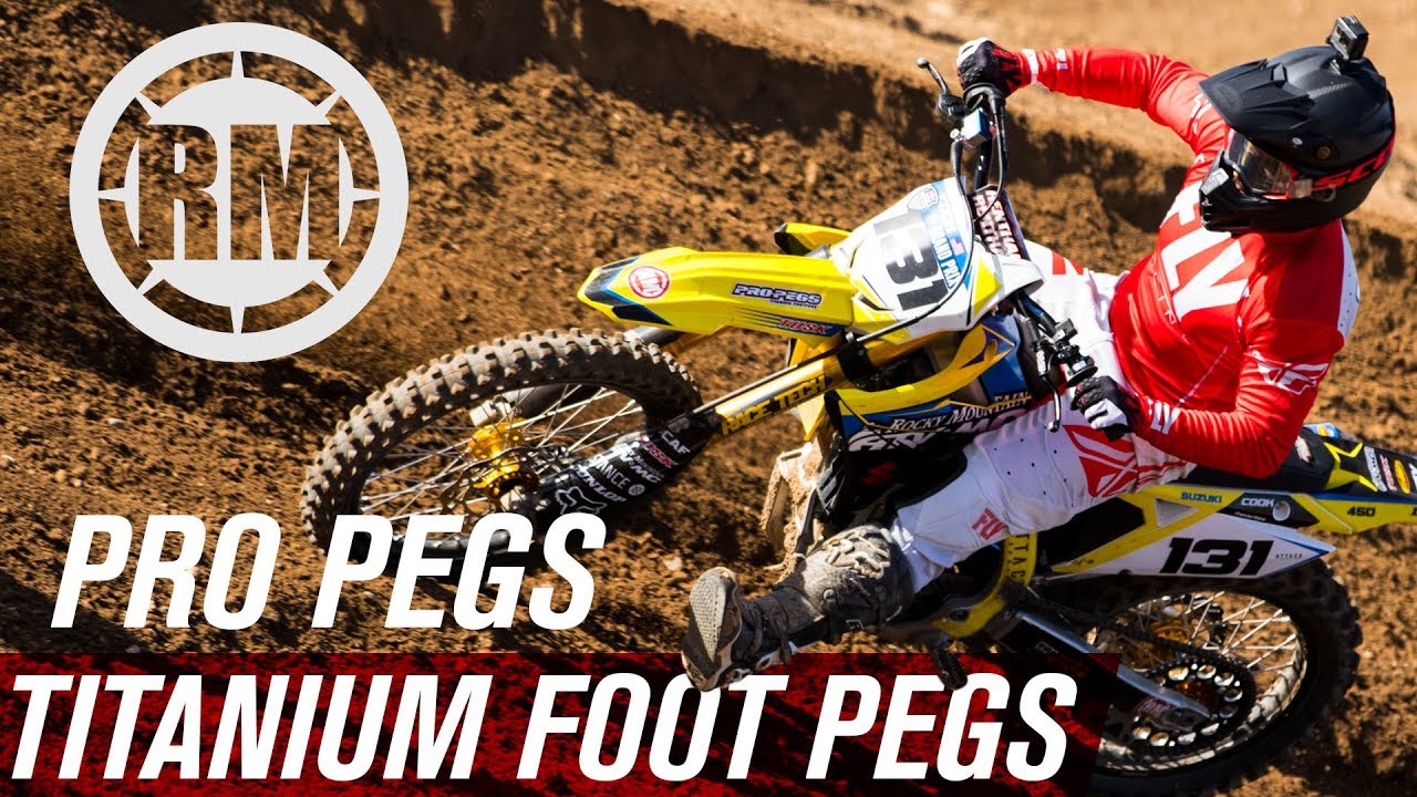Pro Pegs Titanium Motorcycle Foot Pegs