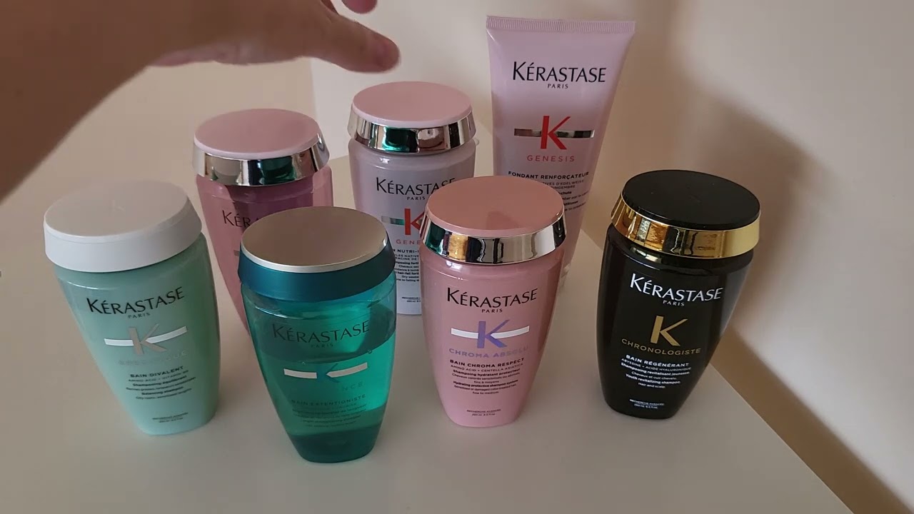 Mi colección KERASTASE PART 1 shampoo, quick review... champu kerastase, impresiones, opinión