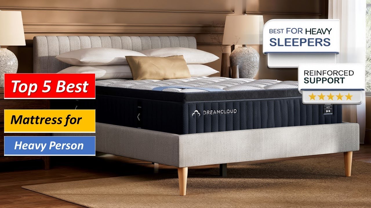 best mattress for heavy person  in 2026 || You can buy right now💥🔥