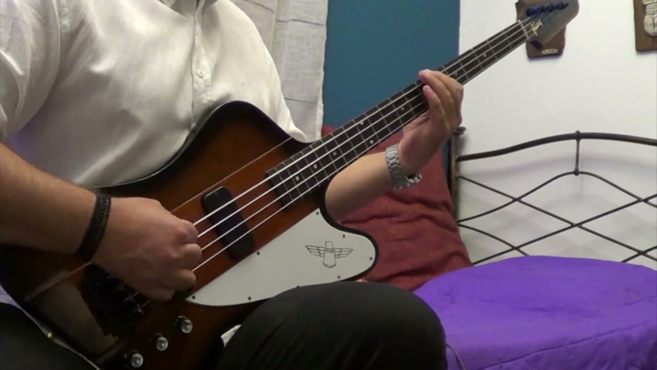 Placebo - This Picture (Bass Cover) Gibson Thunderbird