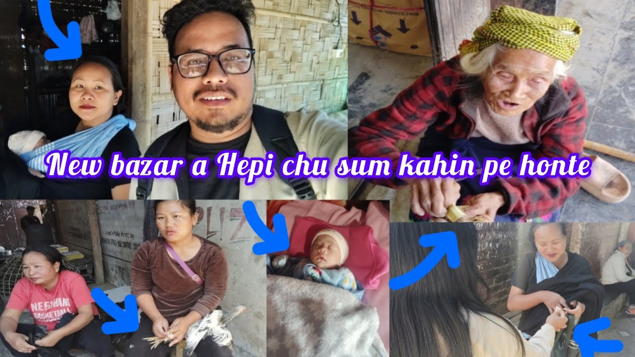 Thinglhang ahcha vang Aman ahah val ae .New Bazar Vlog.