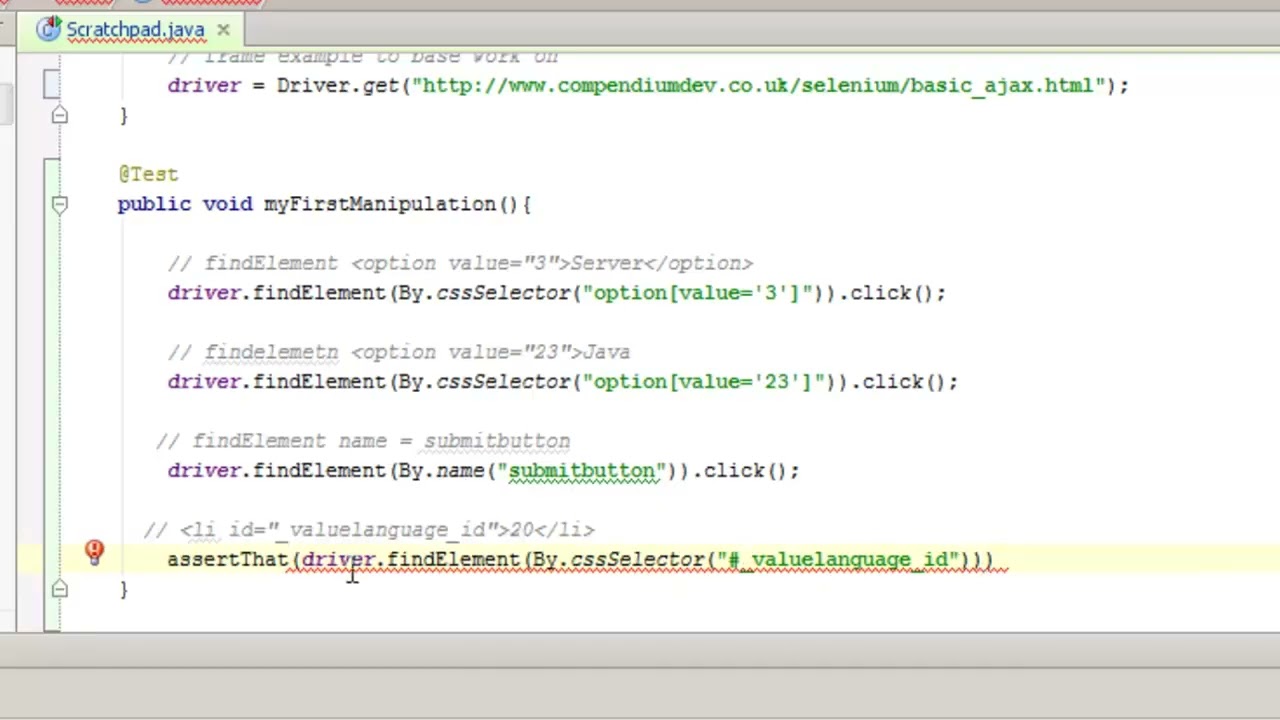 Selenium WebDriver API Course Part 5 - Manipulation, Cookies, Alerts and JavaScript