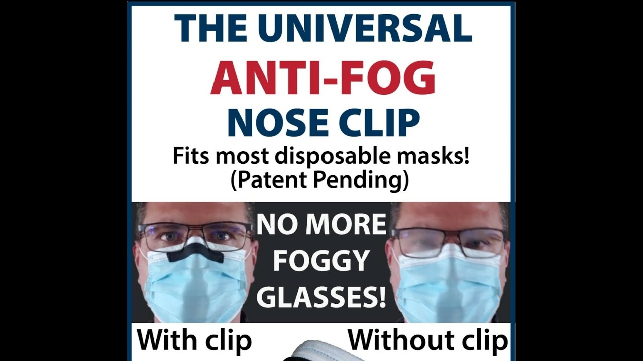 The Universal Anti-Fog Nose Clip by TUB Mask / TUB Masks How to sew into other cloth masks