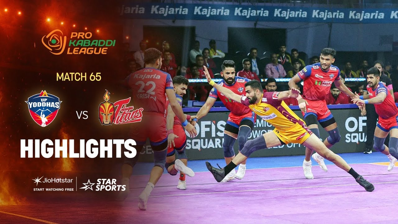 తెలుగు టైటాన్స్ ఊర మాస్ షో | Match 65 | Telugu Highlights | #PKL12