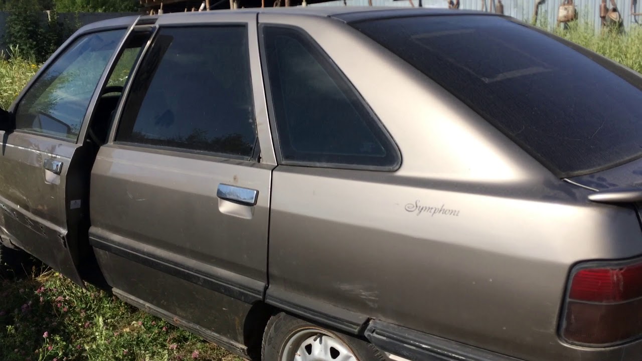 В разборе Renault R21 (Рено) ДВС 1.7 90л.с. F3N 722 / МКПП Хетчбек 1990г.