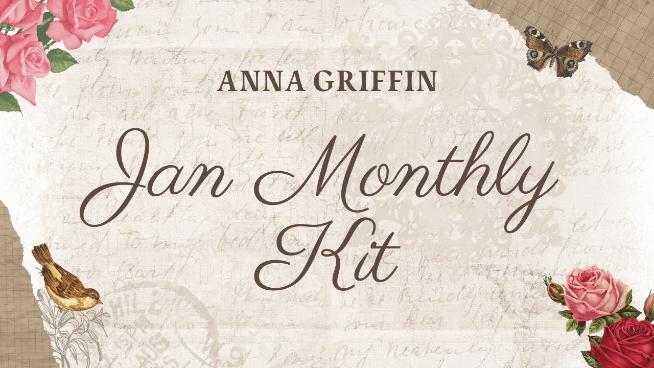 Spoiler Alert! 🎀 Anna Griffin January Kit Full Flip Through