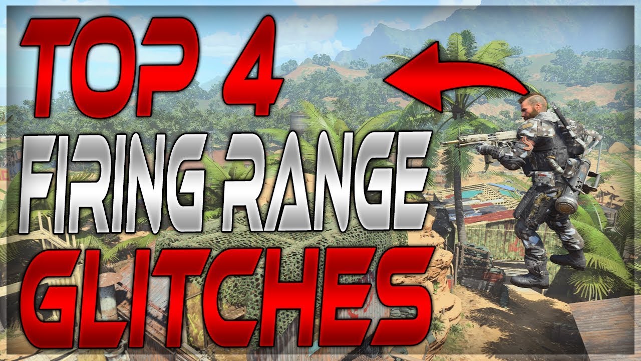 Black Ops 4 Glitches: *New* TOP 4 Working Glitches & Spots Firing Range - Best Working Glitches