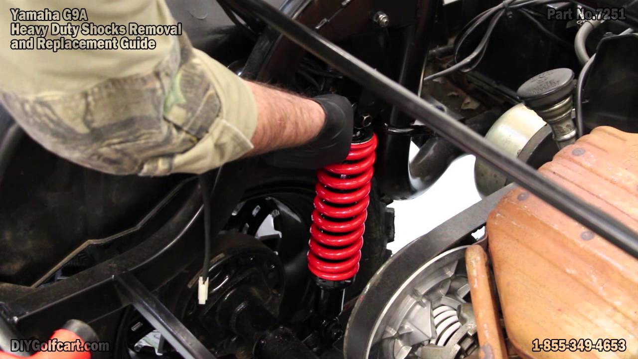 Усиленные задние пружины Yamaha | Амортизаторы для гольф-каров G2, G9, G14, G16, G19 и G22
