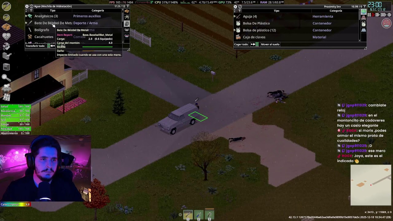 🔴 nuevo en project zomboid bienvenido al live🔴