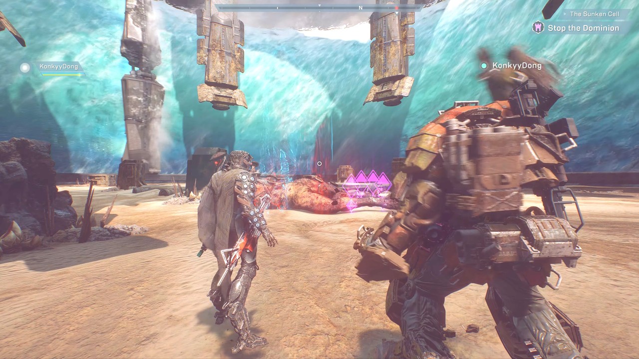 Anthem 8K HDR Legendary Storm and Colussus Stronghold The Sunken Cell GM3