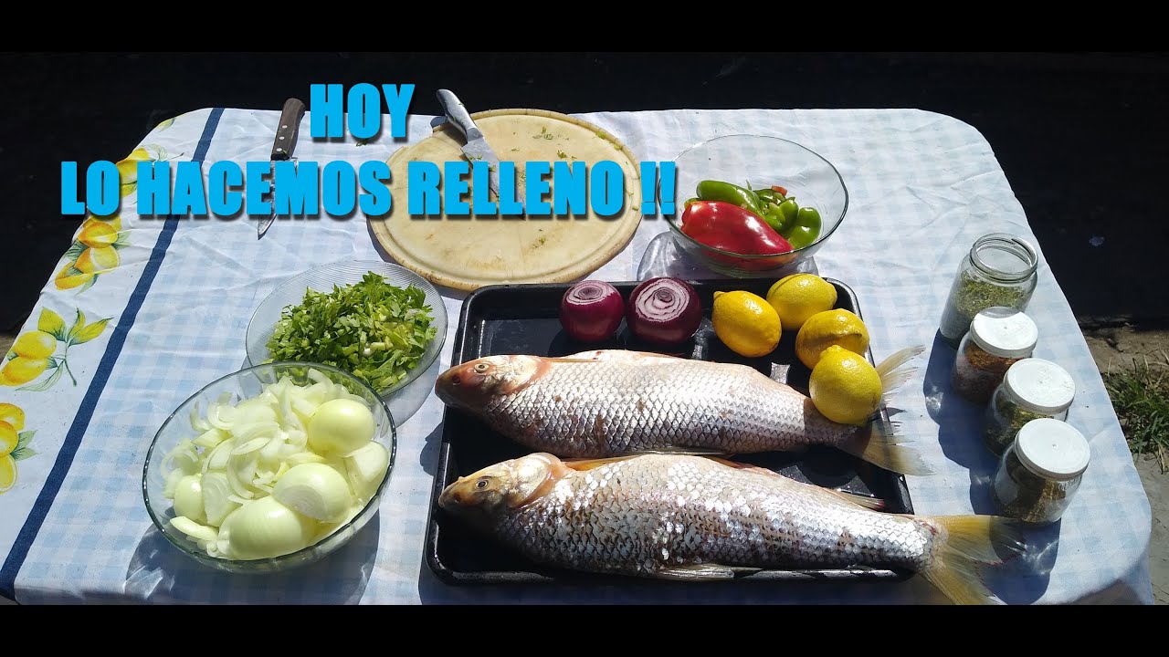 SABALO RELLENO A LA PARRI   (SALIO PESCA)