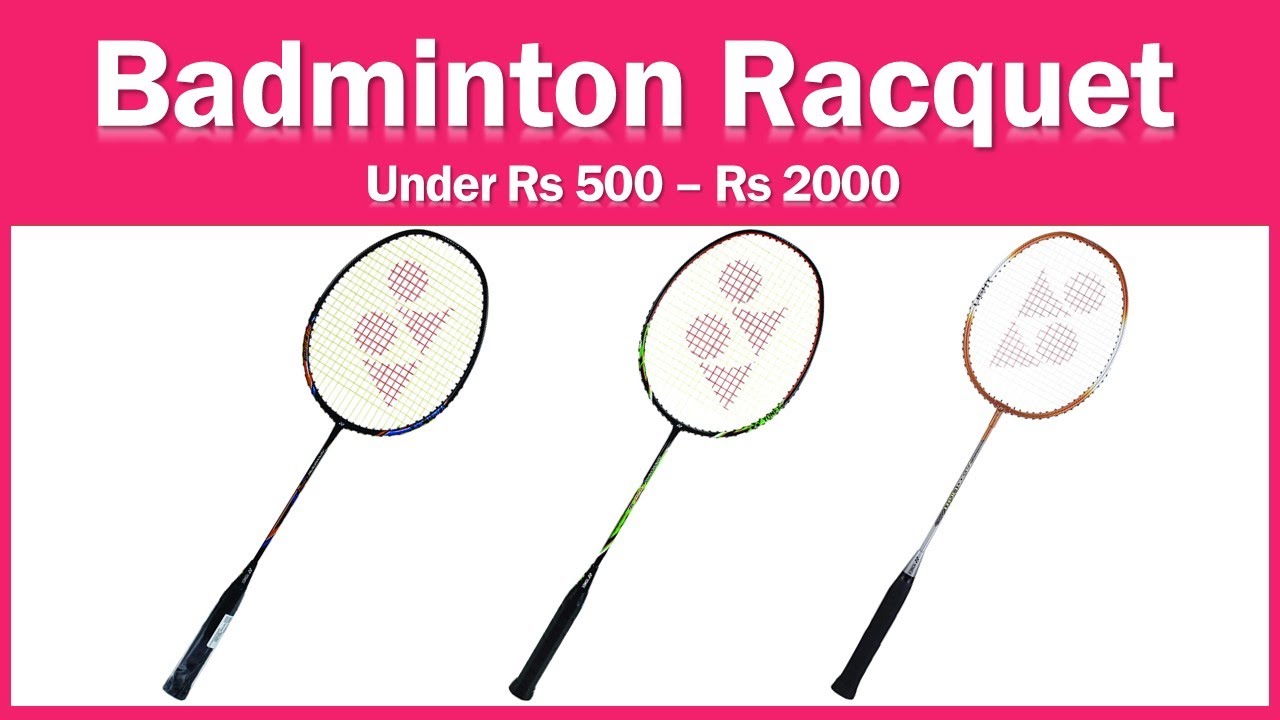 ✅ 5 Best Badminton Racket Under 500 - 2000 in India