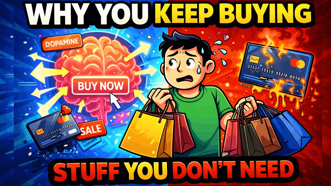 Why You Keep Buying Things You Don’t Need (Psychology Explained)