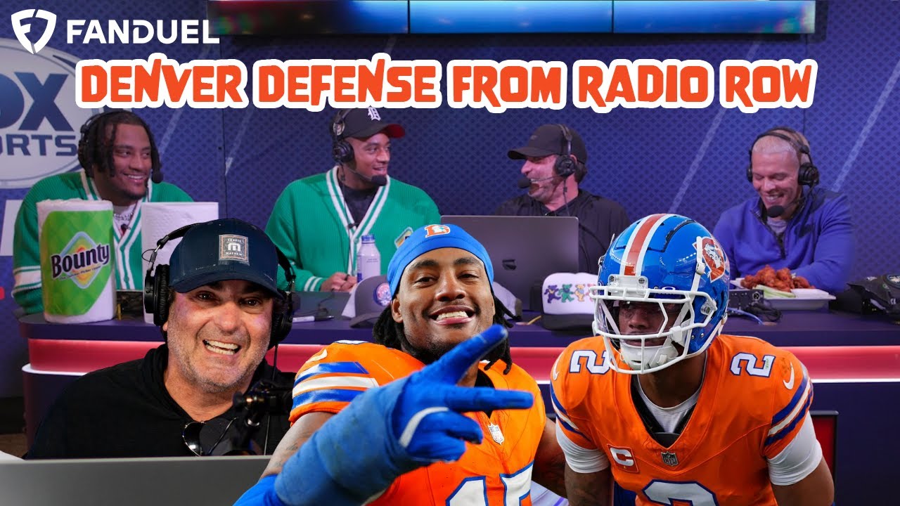 Звезды команды Denver Broncos Патрик Суртейн и Ник Бонитто в прямом эфире с Radio Row | Боже, бла...