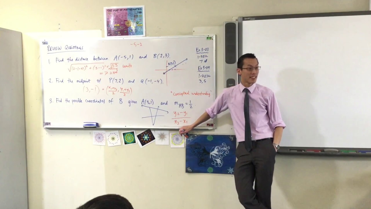 Y10 Review Questions (Coordinate Geometry)