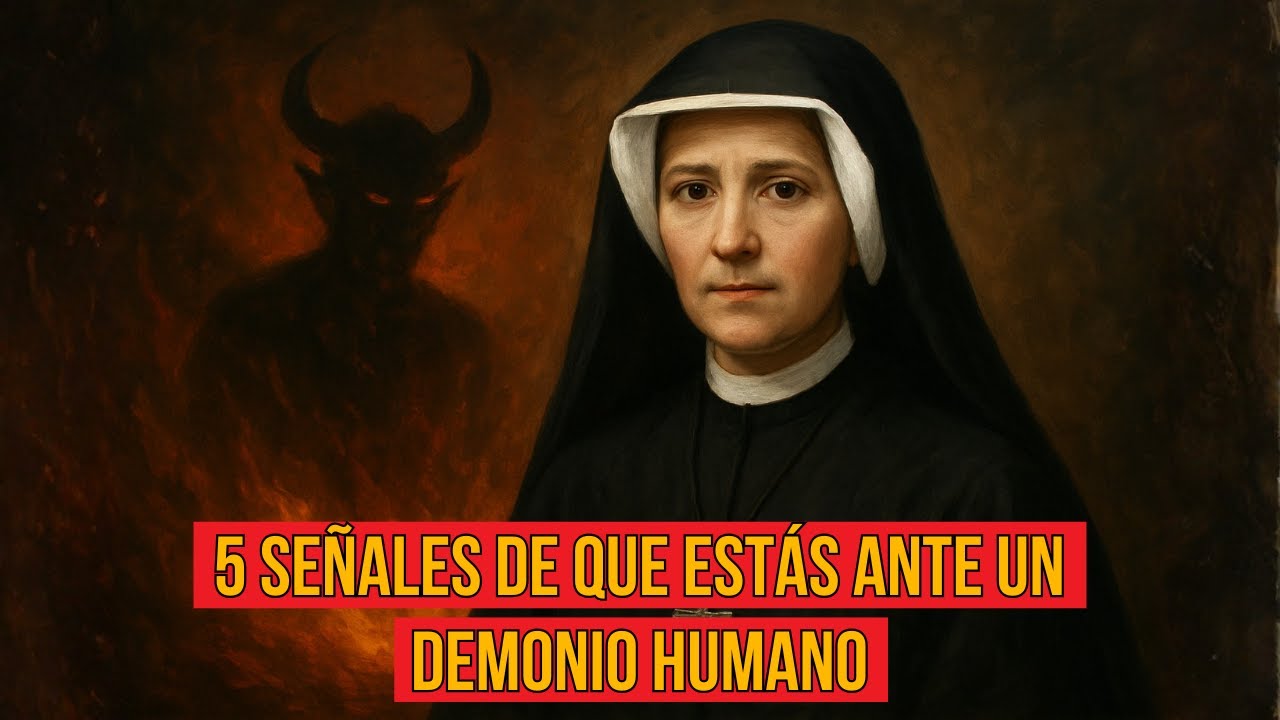 5 SE&Ntilde;ALES CLARAS de que est&aacute;s frente a un DEMONIO HUMANO (&iexcl;ADVERTENCIA DE SANTA FAUSTINA!)