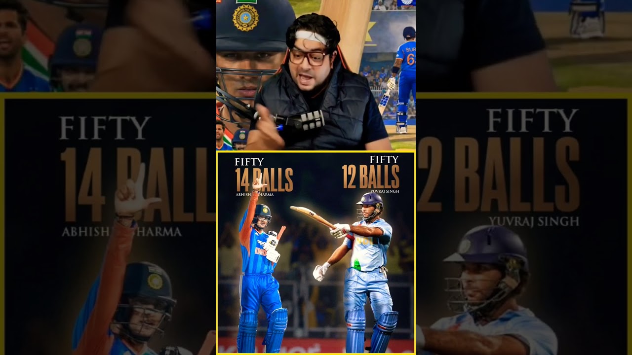 Jesha Guru Vesha Chela 🙌  |  Abhishek Sharma 14 balls fifty 