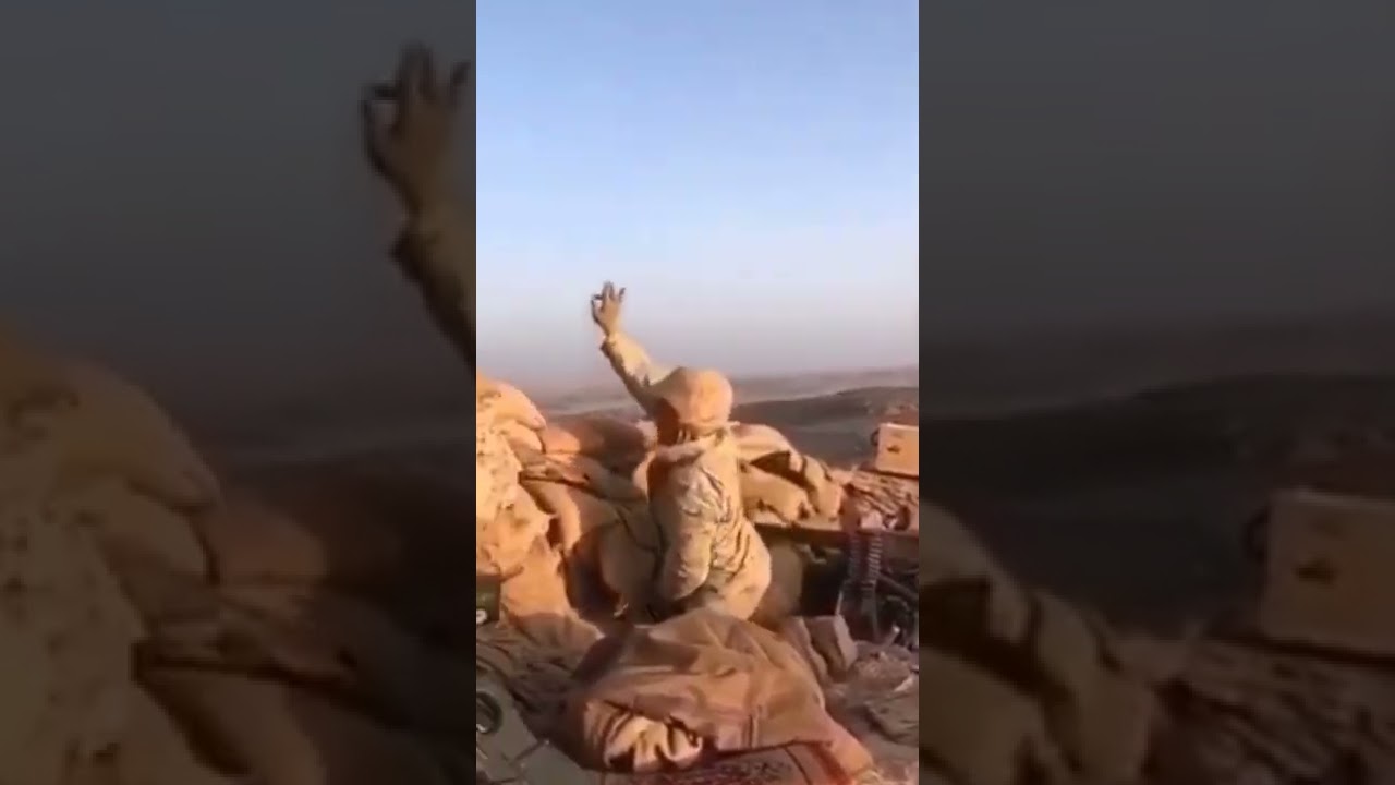 عسكري مطنوخ في الحد الجنوبي 😂😂