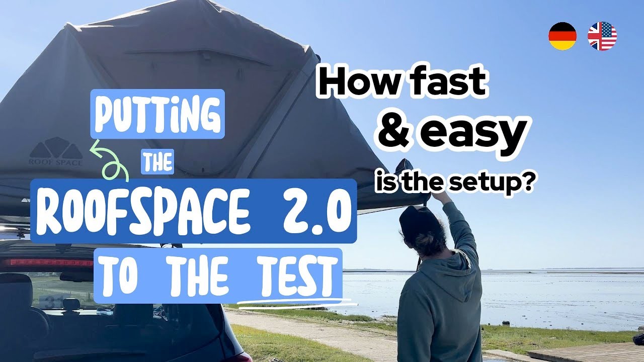 Ultimate Roof Space 2 Test & Review: Is it the best rooftop tent on the market? (+German subtitles)