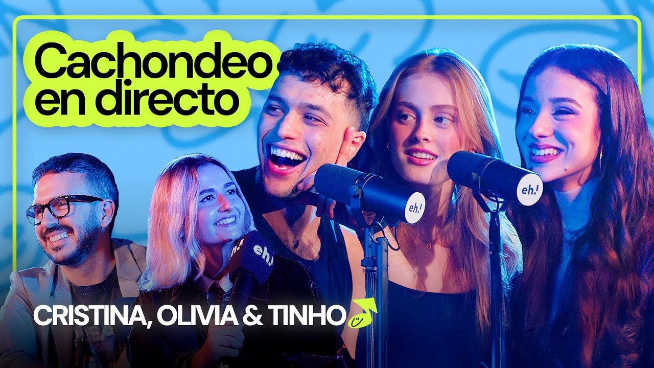 CRISTINA, OLIVIA Y TINHO: OT25 - CACHONDEO en LIVE SHOW!