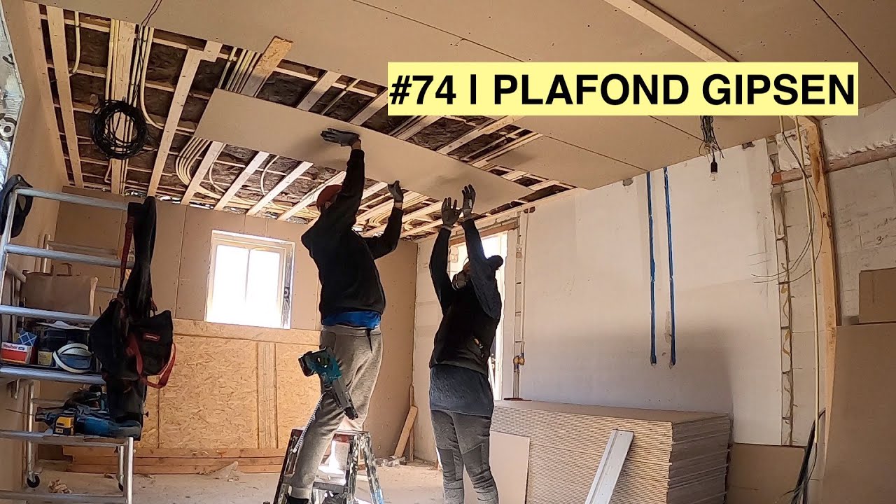 ZO GIPS JE EEN PLAFOND & WANDEN SLUITEN | DAAR KOMT DE KEUKEN! | KLUSVROUW #74