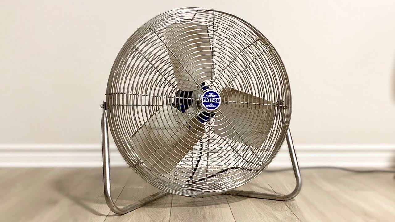 1998 Patton 20&rdquo; High Velocity Fan | Before Restoration