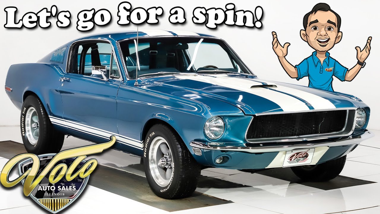 Ford Mustang 1968 года продаётся в Volo Auto Museum (V20769)