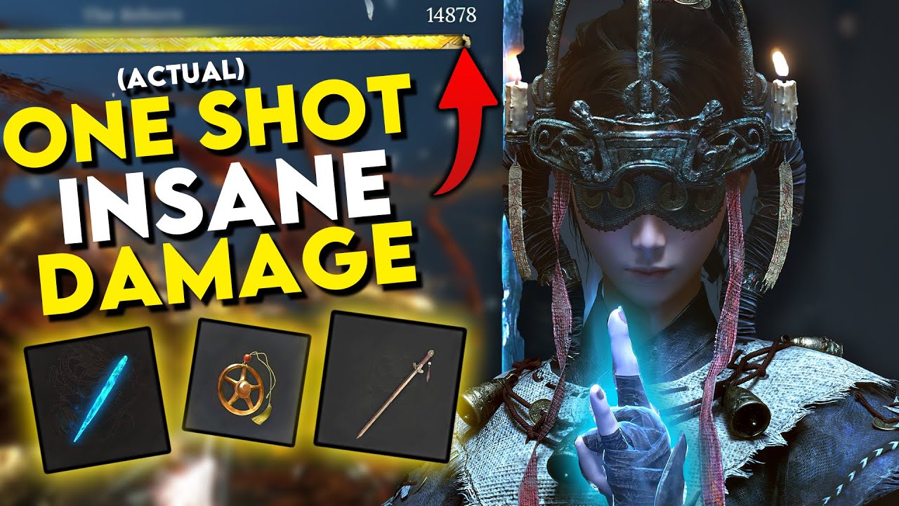 Best Wuchang DAMAGE Build Sword ONE SHOT Magic ! Weapon, Location & Tips