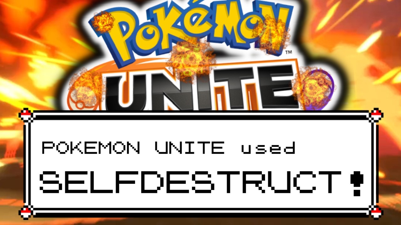 POKEMON UNITE USED SELF-DESTRUCT! It's super effective!
