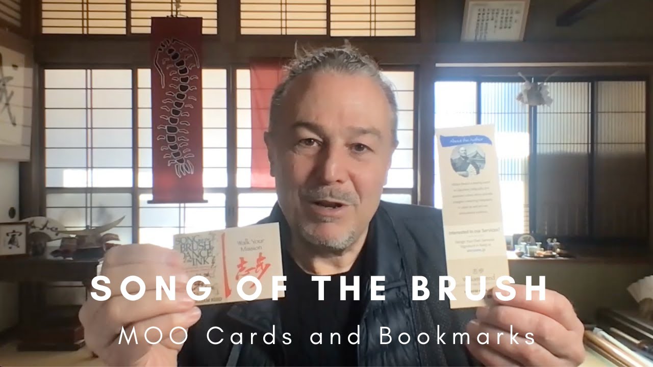 SONG OF THE BRUSH Introducing MOO Cards and Bookmark