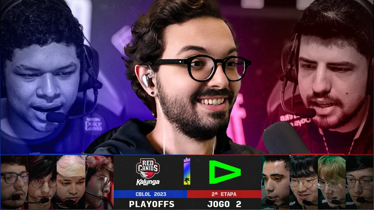 LOUD x RED Canids | Jogo 2 - CBLOL 2023: Playoffs DIA 3 | Ilha das Lendas