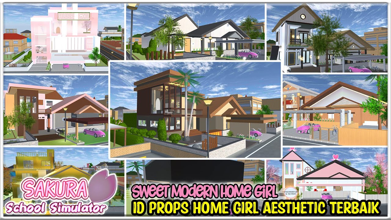 Sakura school simulator Home Girl | Props id Home Girl Sakura School Simulator @Ratu Kecil