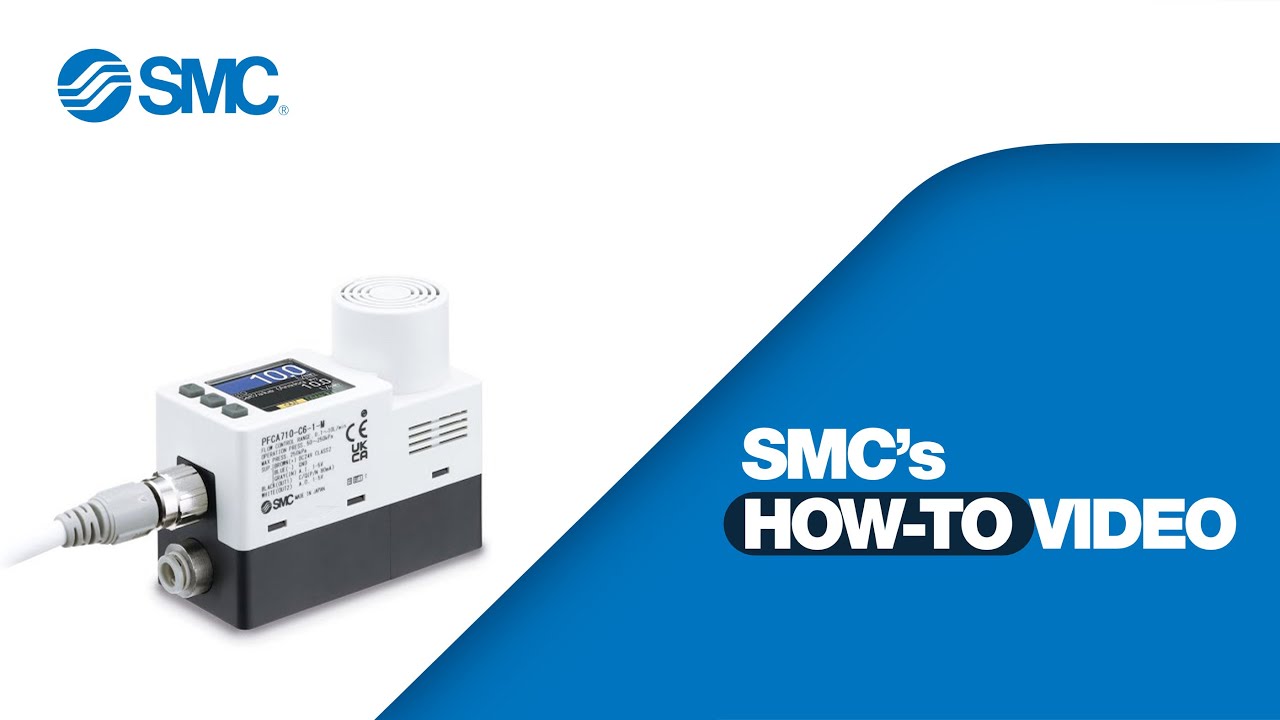SMC FC3W - Operate the FC3W flow controller for water